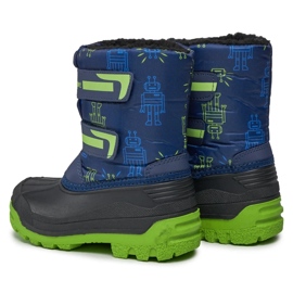 Schwarze Lee Cooper LCJ-23-44-2006K NAVY/FUCHSIA Schneestiefel 2