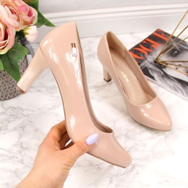 Sergio Leone W SK39J nackte Lackpumps rosa 1