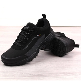 American Club M AM907 wasserdichte Trekkingschuhe, schwarz 2