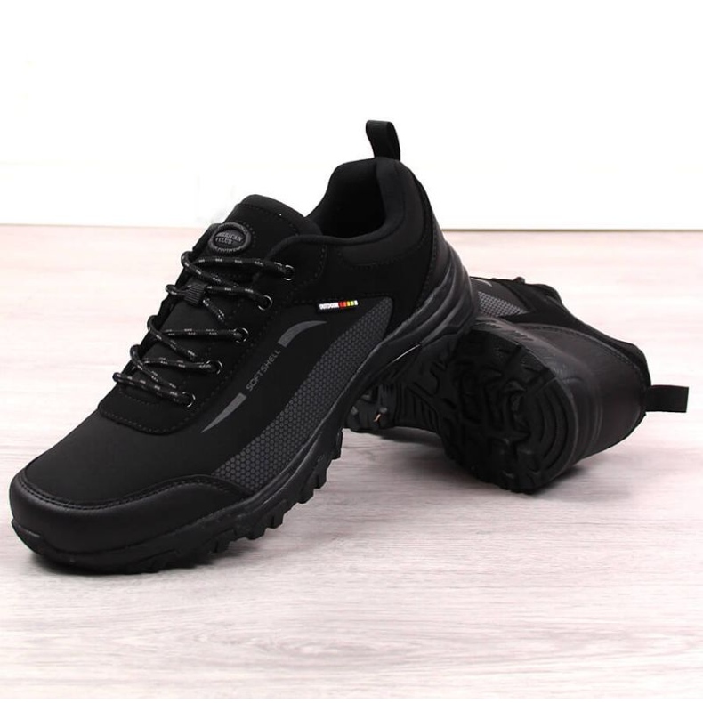 American Club M AM907 wasserdichte Trekkingschuhe, schwarz 2