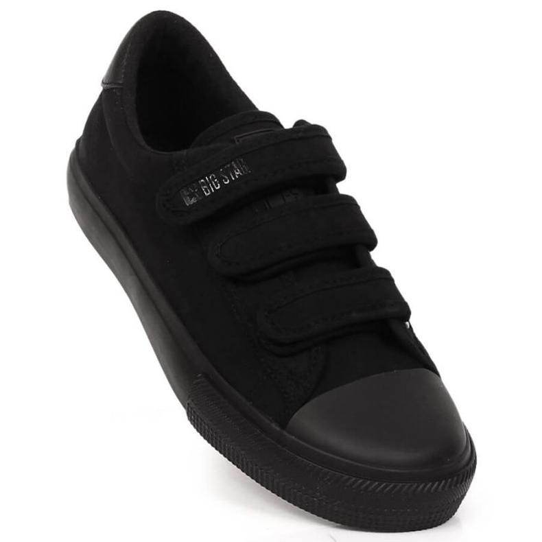 Big Star M INT1839 Klett-Sneaker, schwarz 1