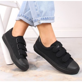 Big Star W INT1842D Klett-Sneaker, schwarz 1