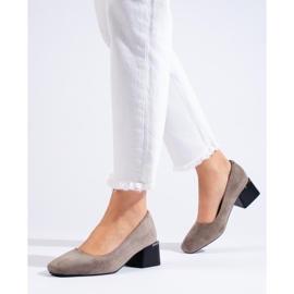 Stylische Pumps High Heels La.Fi grau 1