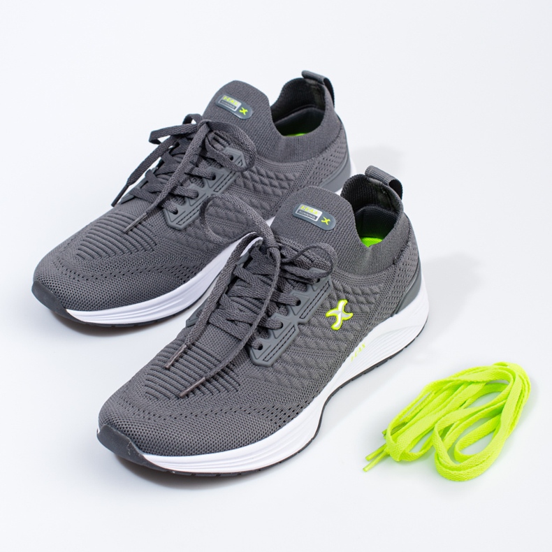 I-CAX Bequeme Sportschuhe grau 1