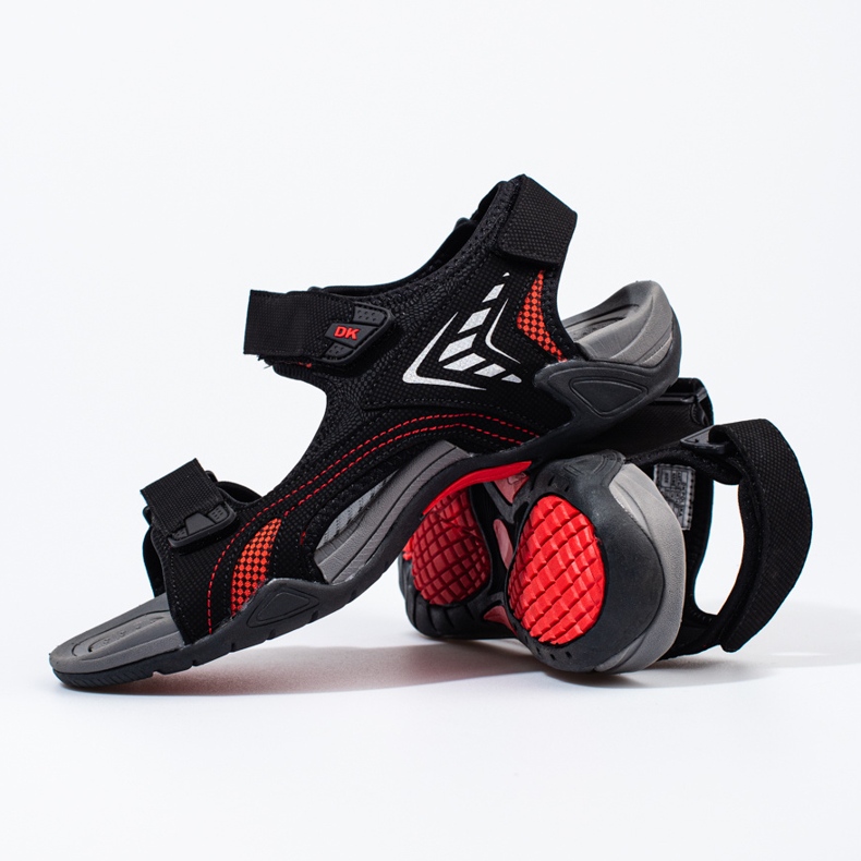 Schwarze Herrensandalen 2