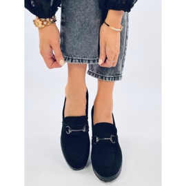 Desira Schwarze Slipper mit hohen Absätzen 1