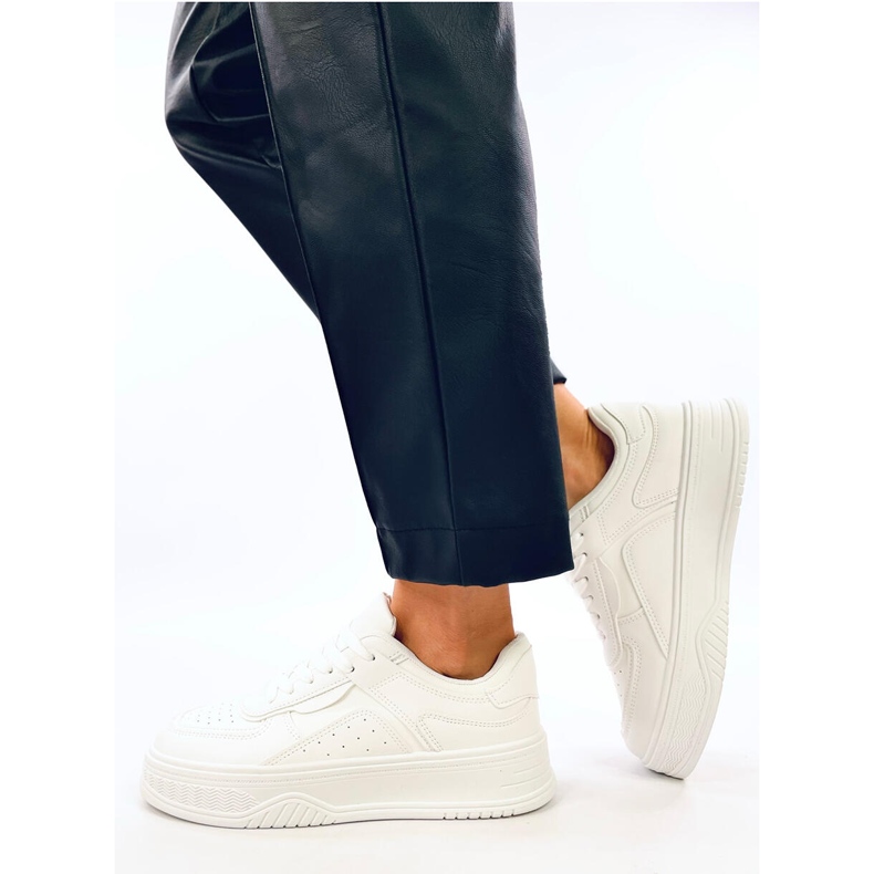 Moriau Weiße Damen-Sneaker 2