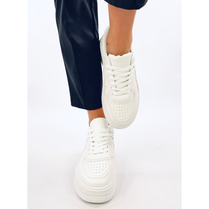 Moriau Weiße Damen-Sneaker 1