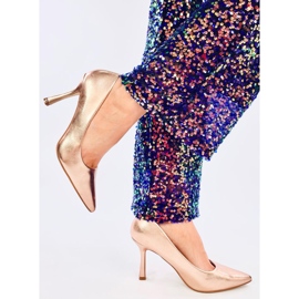 Damen Körner High Heels Aurora Champagne rosa 2