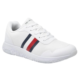 Tommy Hilfiger Lightweight Knit Runner M Schuhe FM0FM04158 weiß 1
