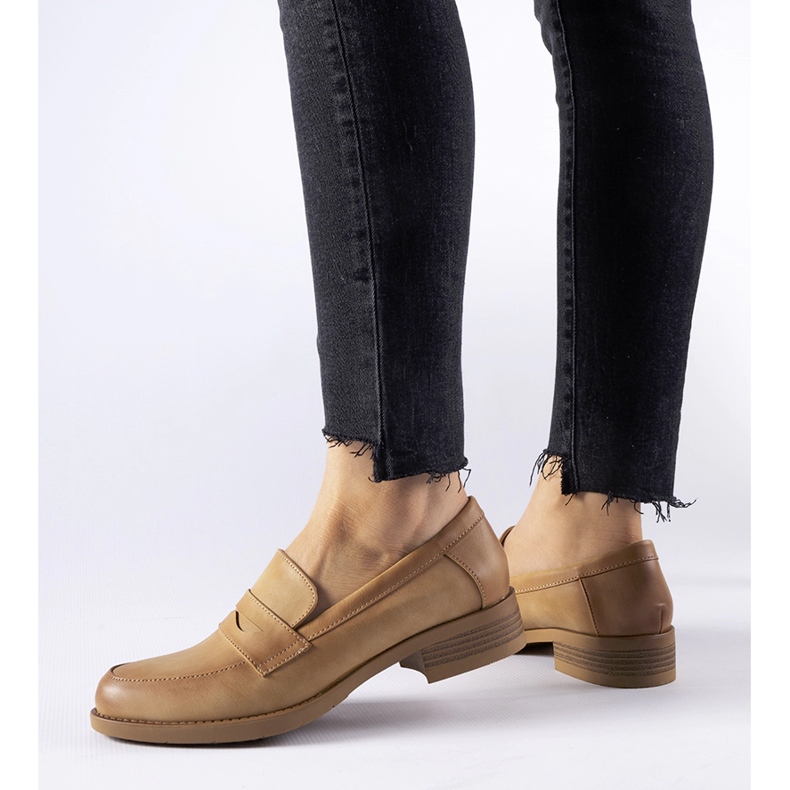 Beige elegante Beaufort-Loafer 1