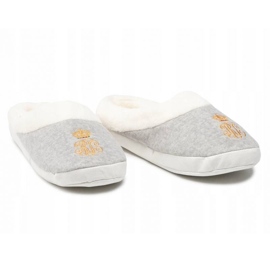 Lauren Ralph Lauren Hausschuhe 297860453001 grau 1