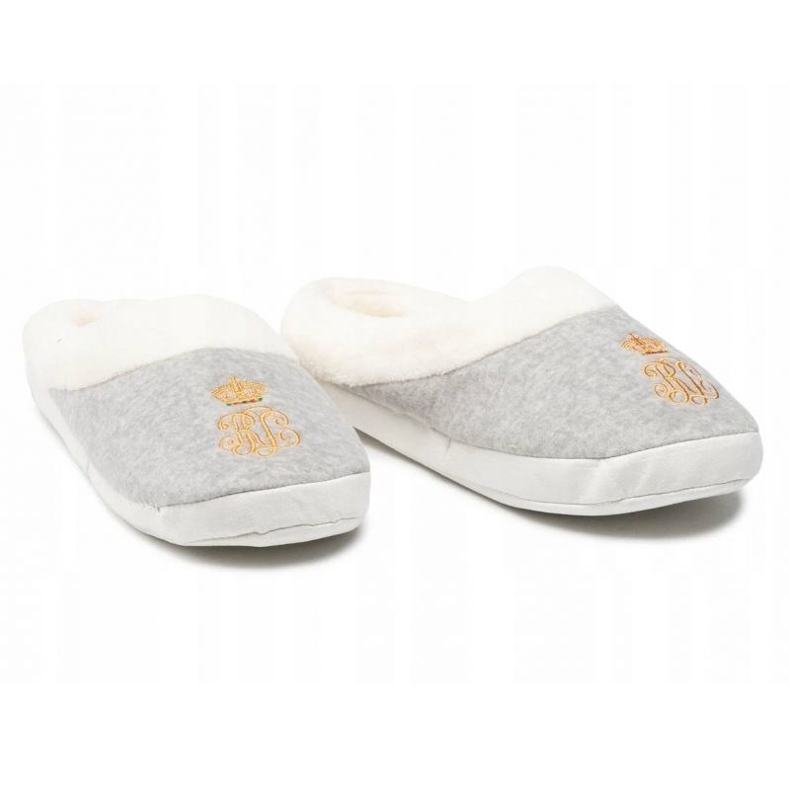 Lauren Ralph Lauren Hausschuhe 297860453001 grau 1