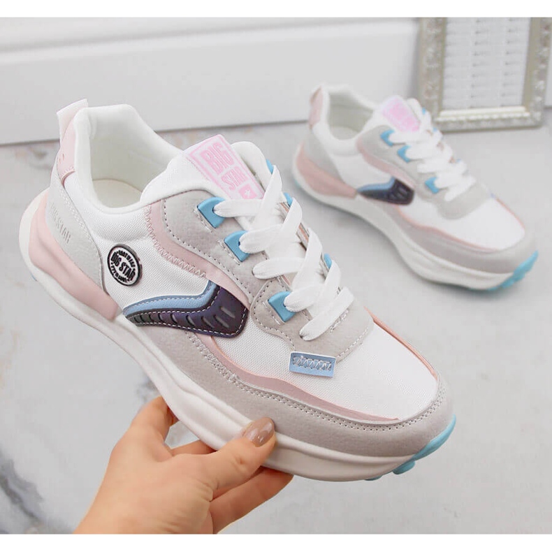 Mehrfarbige Damen-Sportschuhe Big Star KK274097 1