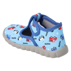 Befado Kinderschuhe 628P021 blau 2
