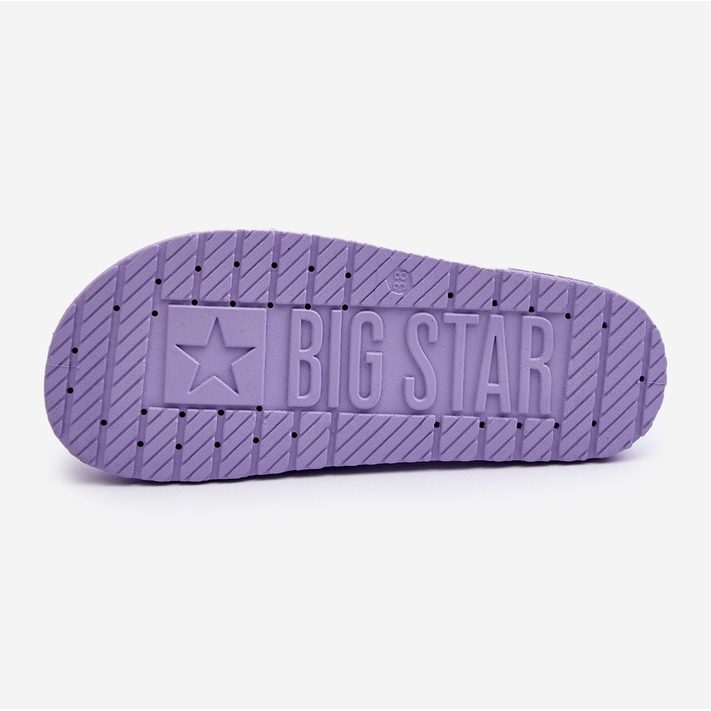 Damen-Flip-Flops Big Star LL274426 Lila violett 2