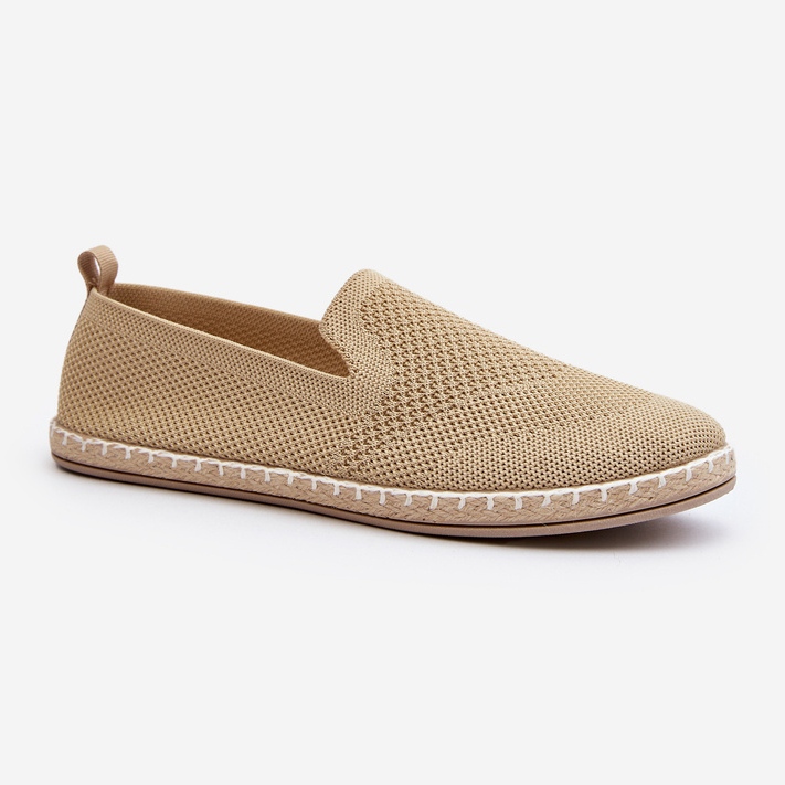 Beige Harmonie Slip-On-Espadrilles für Damen 1