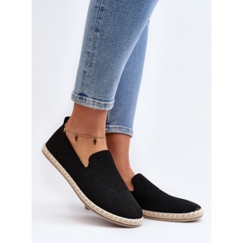Schwarze Harmonie Damen-Slip-On-Espadrilles 2