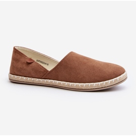 Damen-Espadrilles aus Wildleder in Braun Vulcano 1