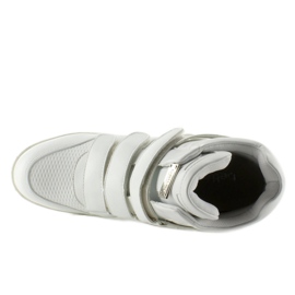 Gesichtssneaker High Top JT35 weiß 2