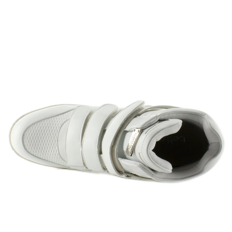 Gesichtssneaker High Top JT35 weiß 2