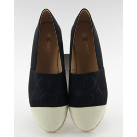 Esapdryle mit geprägten schwarzen Buchstaben T267 braun 2