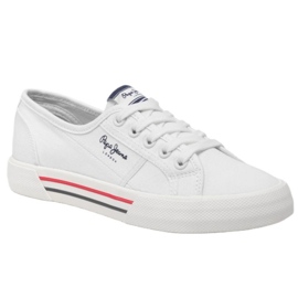Pepe Jeans Brady Basic W PLS31287 Schuhe weiß 1