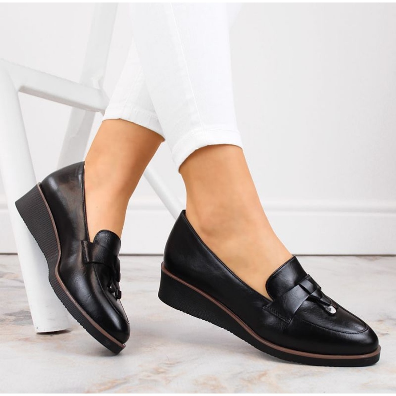 Vinceza W JAN263A Keilschuhe, schwarz 2