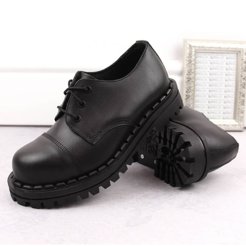 Gregor M GRE1206B Lederstiefel, schwarz 2