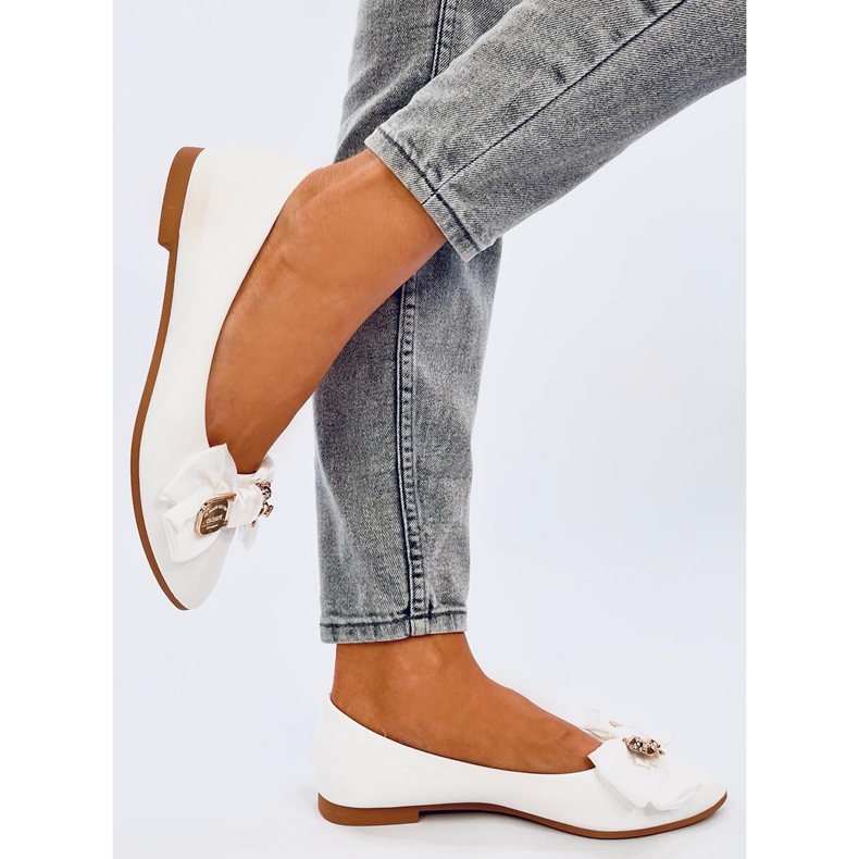 Weiße Teddybär-Ballerinas von Bonnies 2