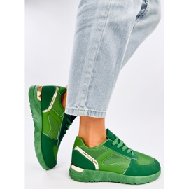 Leichte Damen-Sneaker von Doleh Green grün 2