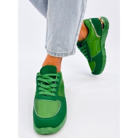 Leichte Damen-Sneaker von Doleh Green grün 1