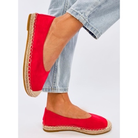 Damen-Espadrilles Treisa Rot 2