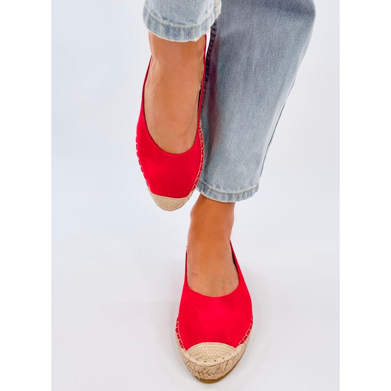 Damen-Espadrilles Treisa Rot 1