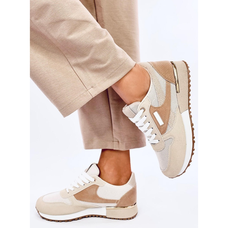 Agassi Beige Damen-Sneaker 2