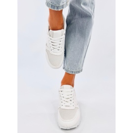 Agassi Weiße Damen-Sneaker 1