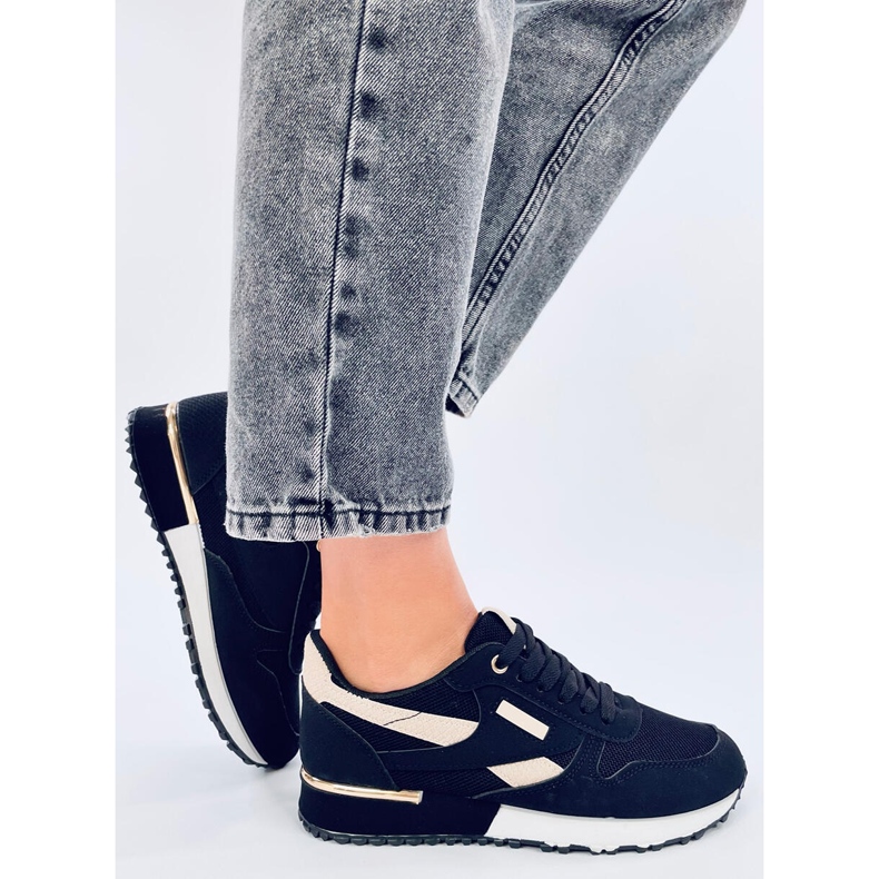 Agassi Blackbeig Damen-Sneaker schwarz 2