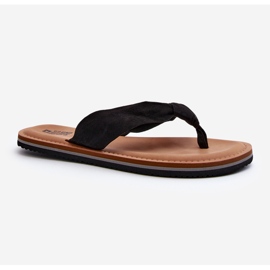 Damen-Flip-Flops Big Star LL274625 Schwarz 1