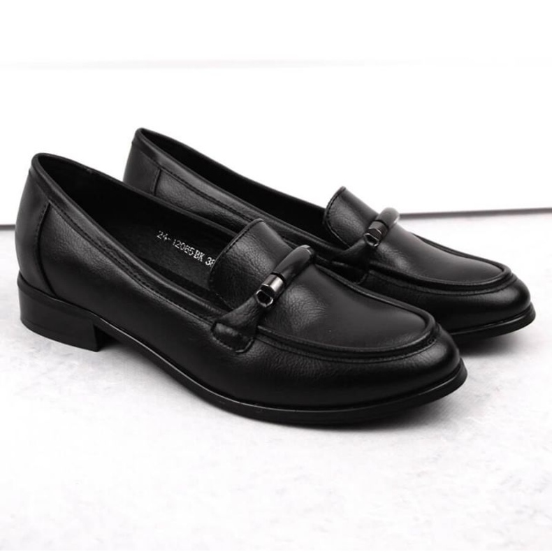 Potocki W WOL204A Schuhe mit niedrigem Absatz, schwarz 2