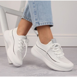 Big Star W INT1961A durchbrochene Sportschuhe, weiß 1