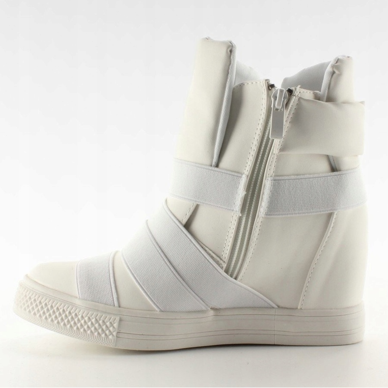 Turnschuhe mit Gummistreifen AF24 Weiß 1