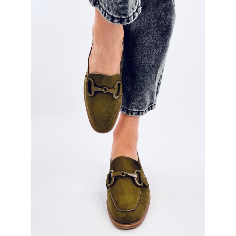 Damenhalbschuhe von Isidora Green grün 1