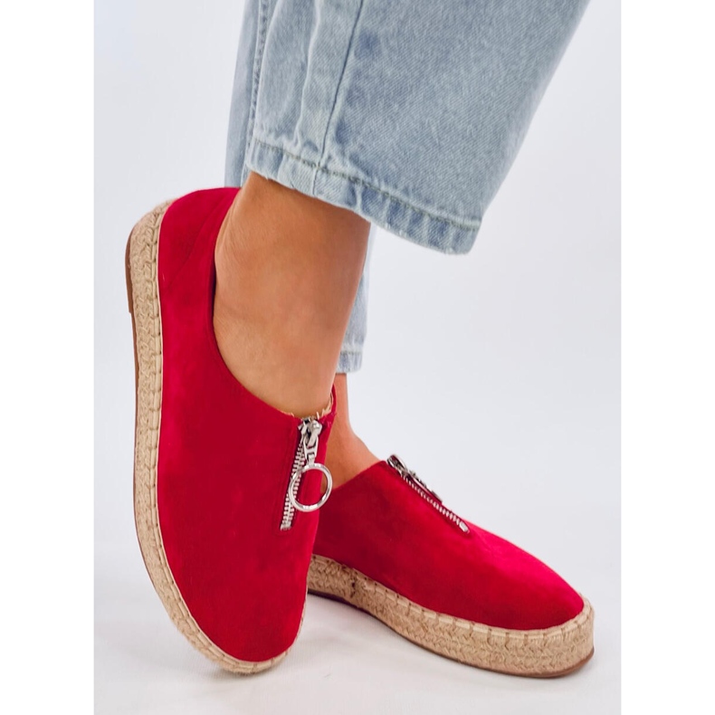 Flynn Red Damen-Espadrilles rot 1
