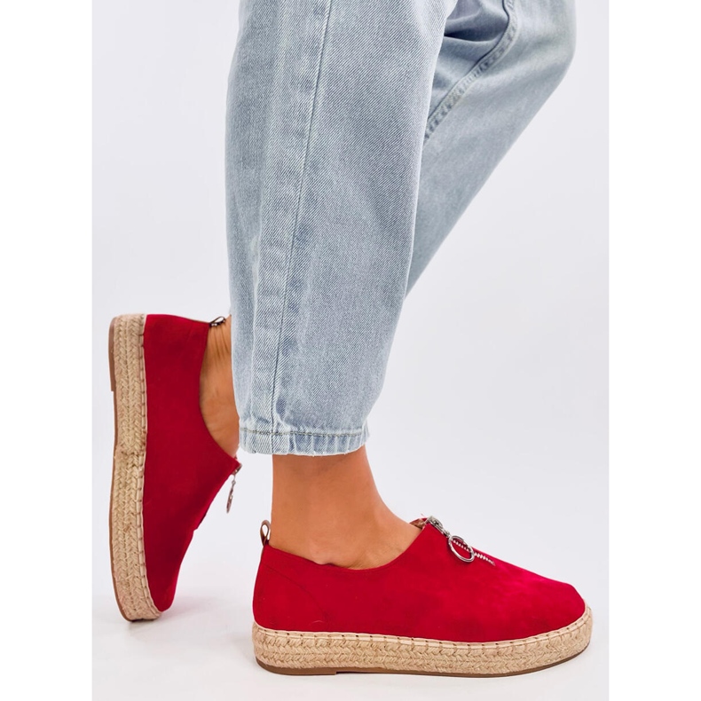 Flynn Red Damen-Espadrilles rot 2