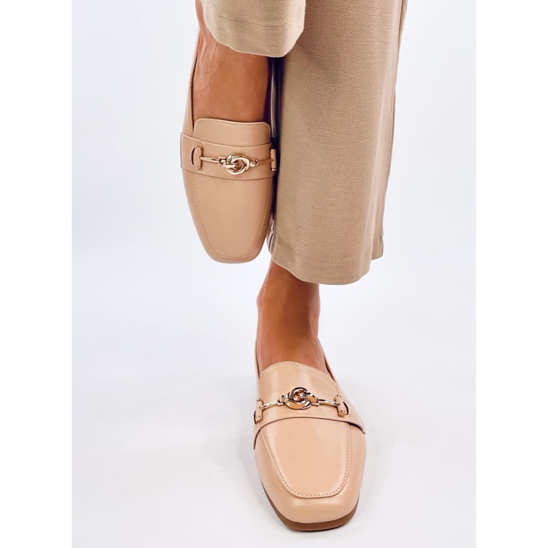 Damen-Slipper Tansy Khaki beige 1