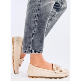 Leif Beige Damen-Slipper 2