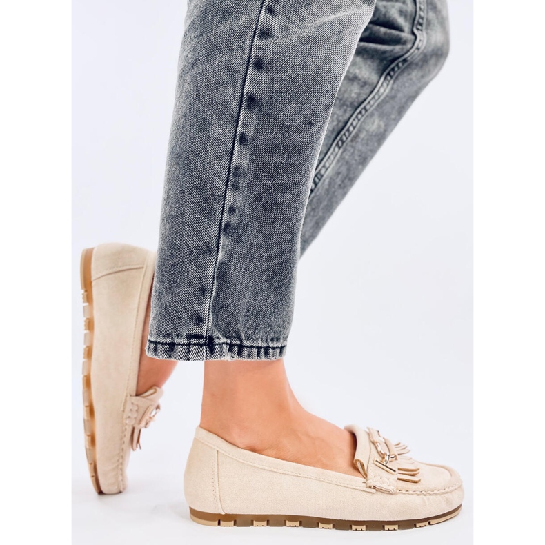 Leif Beige Damen-Slipper 2