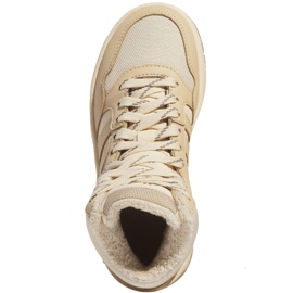 Adidas Hoops Mid 3.0 Jr IF7738 Schuhe beige 1