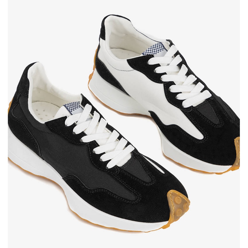 Schwarze Dorolis-Sneaker für Herren 1