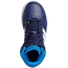 Adidas Hoops Mid GW0400 Schuhe blau 1